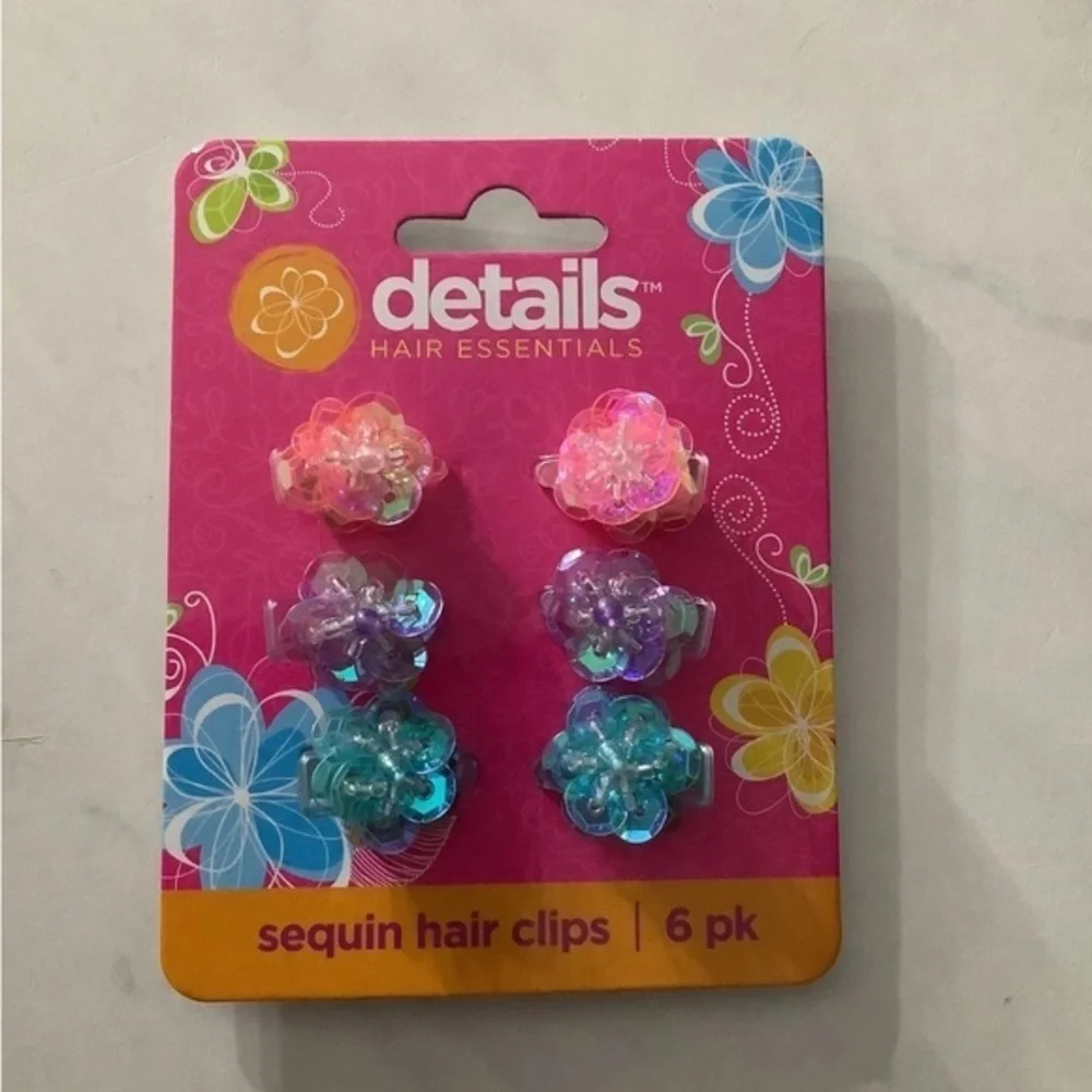 Tail Hair Essentials Sequin Hair Clips - Multicolor
